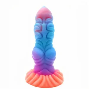 8 Inch Fat Alien Knot Dildo Silicone Fantasy Sex Toy