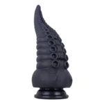 8.5 Inch Black Squid Tentacle Dildo Soft Silicone Anal Plug