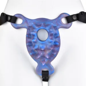 Wearable Sex Grinder with Holes Strap On Silicone Grinding Toy