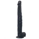 15.5 Inch Long Slim PVC Suction Cup Dildo