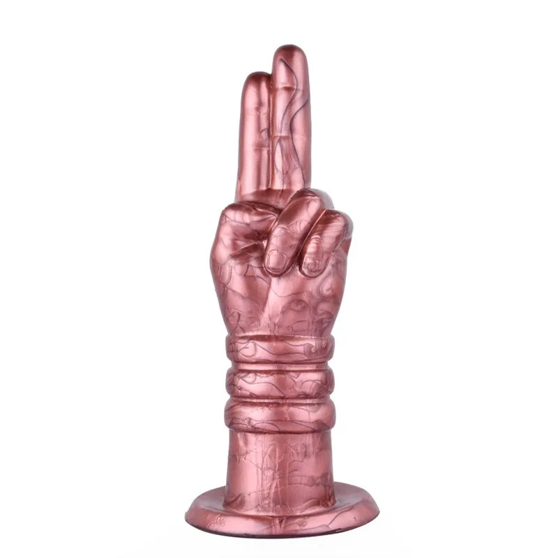 7.5 Inch Silicone Finger Fist Dildo Toy
