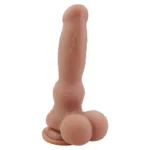 8 Inch Unusual Real Skin Feel Silicone Knot Dildo