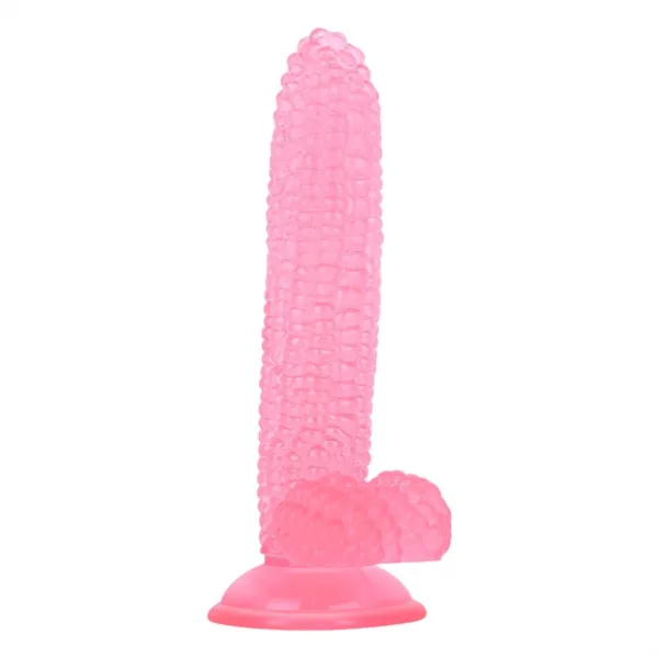 7.8 Inch Realistic PVC Corn Dildo with Suction Cup