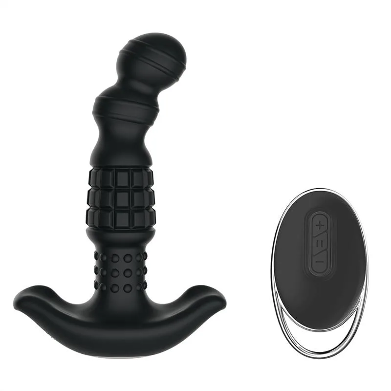 Prostate Vibrator Electric Anal Plug with Remote