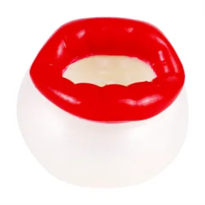 Soft Silicone Mouth Shaped Glans Tranier